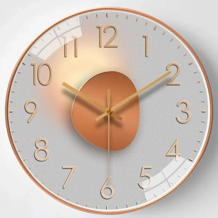 TICKLESS – Silent wall clock with minimalist dial and elegant finish