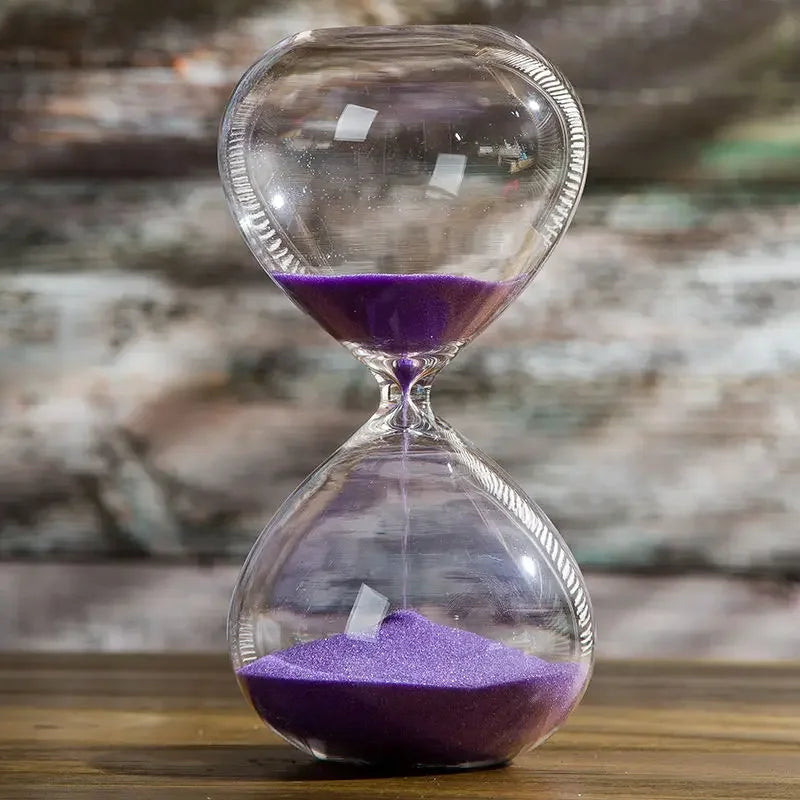 Timed Creation Creative Glass Hourglass