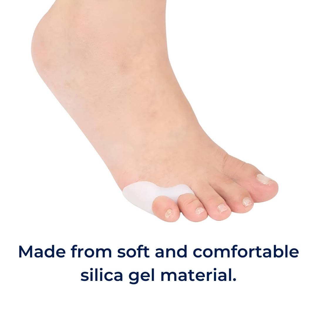 ToeGuard Orthopedic Toe Spacers | Bunionette Corrector - Little Toe Straightener - for Bunions - Hammertoe and Toe Alignment Niki