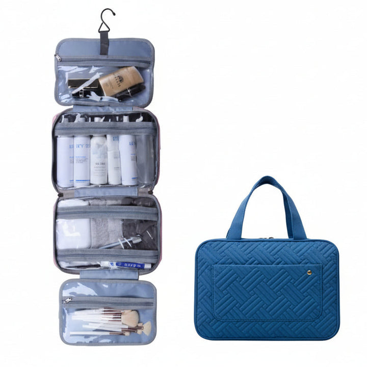 TRAVELTID – Compact Cosmetic Organizer with 4 Compartments