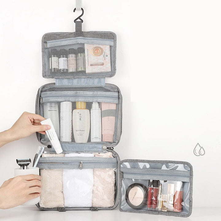 TRAVELTID – Compact Cosmetic Organizer with 4 Compartments