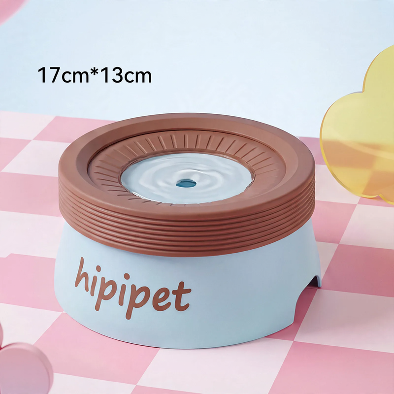 Two-Tone Pet Water Bowl for Cats and Dogs