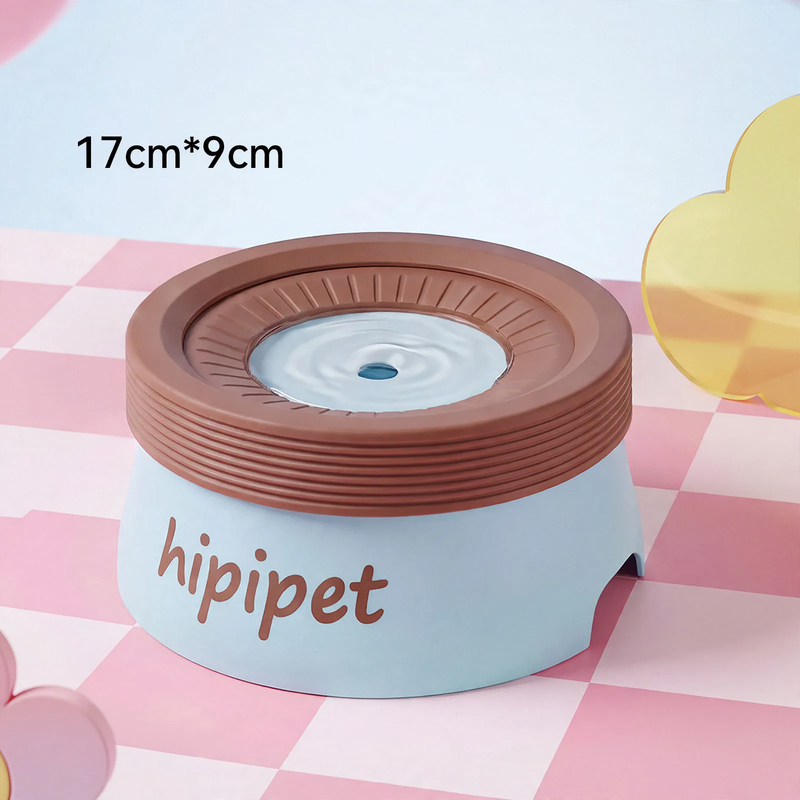 Two-Tone Pet Water Bowl for Cats and Dogs
