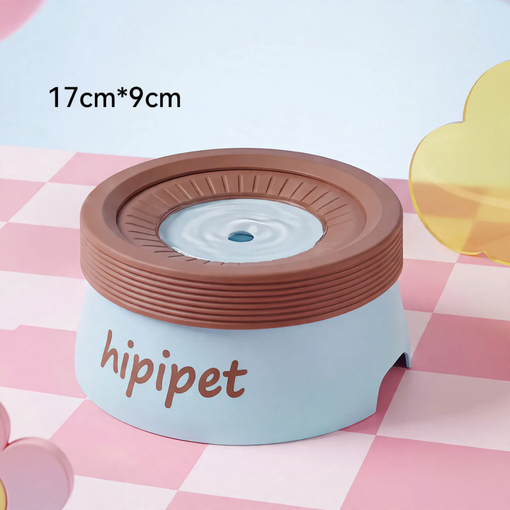 Two-Tone Pet Water Bowl for Cats and Dogs