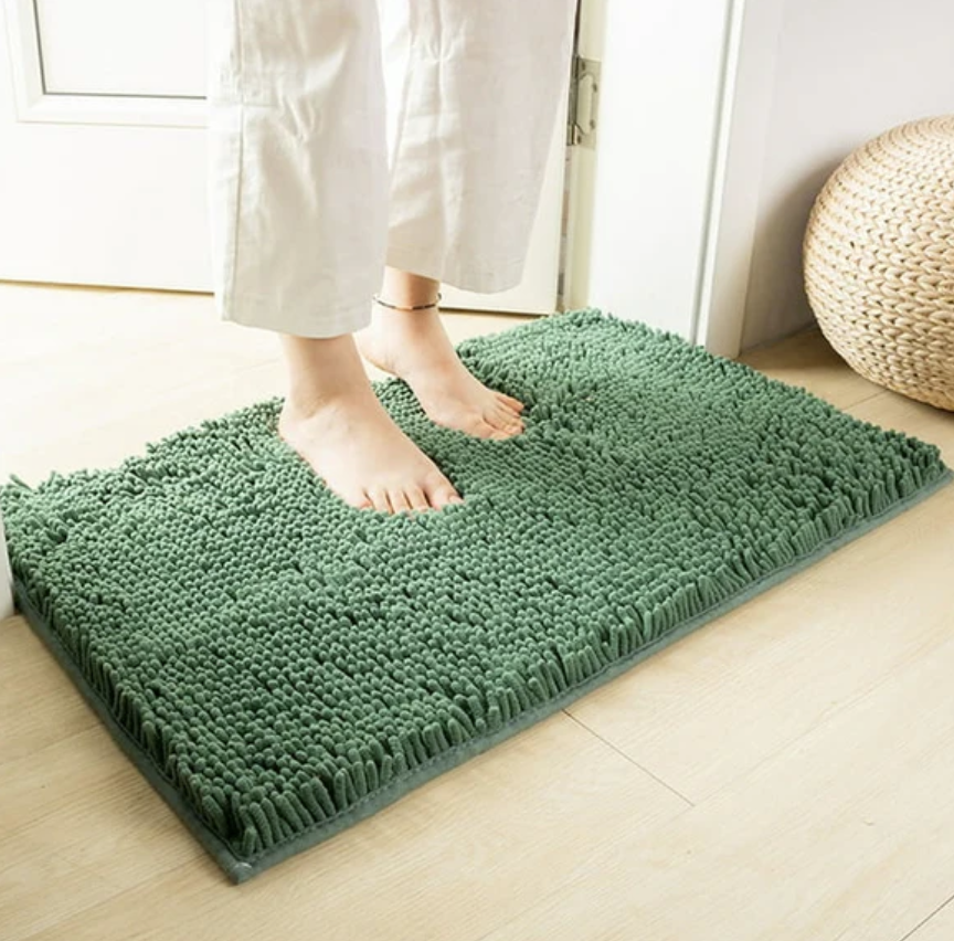 Ultra-Absorbent and Non-Slip Washable Microfiber Dog Mat - PawDry
