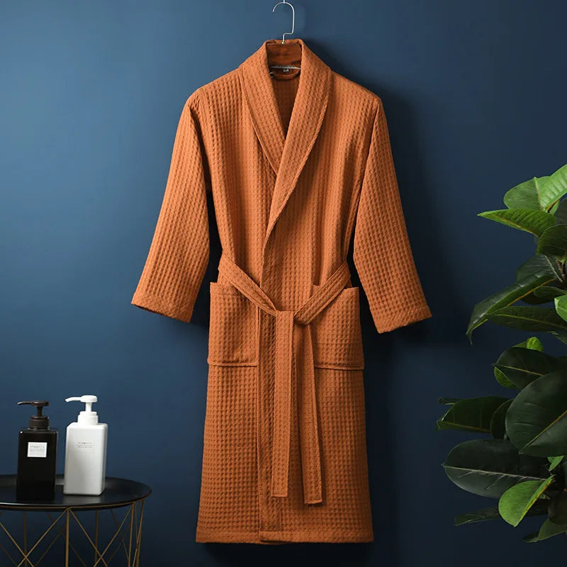 Unisex Comfortable Bathrobe for Lounging and Relaxation