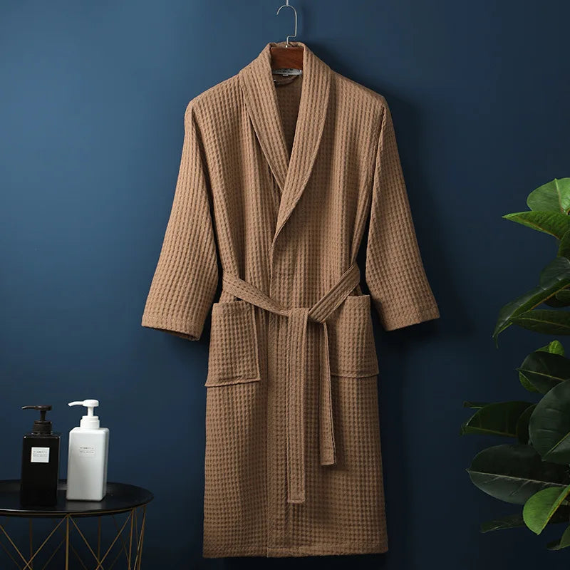 Unisex Comfortable Bathrobe for Lounging and Relaxation