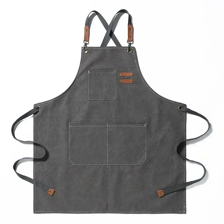 Unisex Lightweight Canvas Apron — Durable Fabric Construction