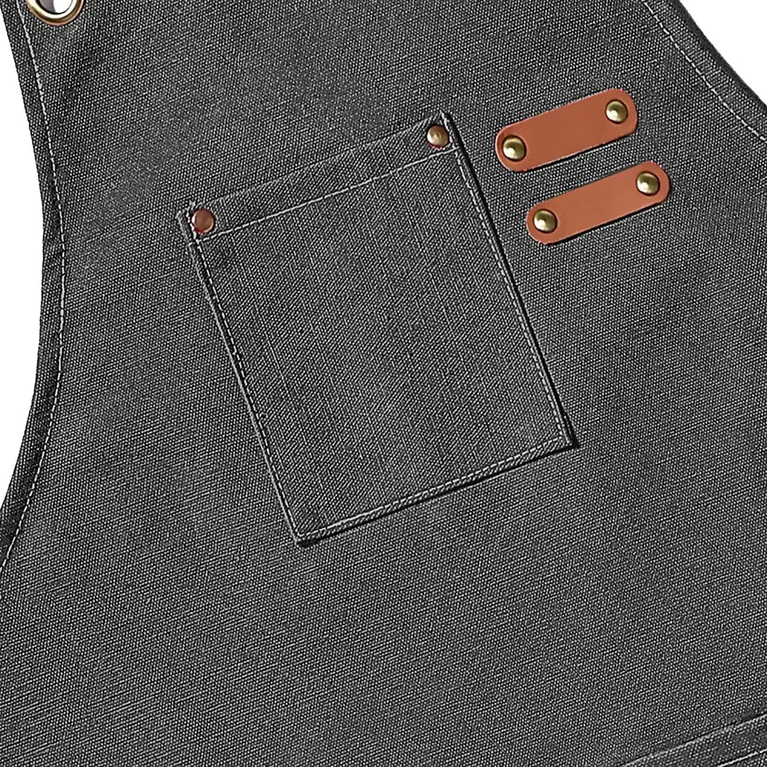 Unisex Lightweight Canvas Apron — Durable Fabric Construction