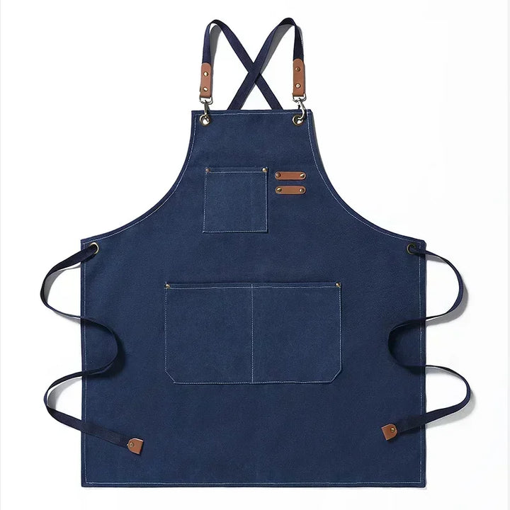 Unisex Lightweight Canvas Apron — Durable Fabric Construction