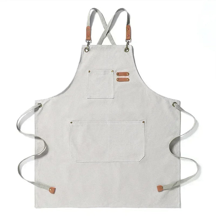Unisex Lightweight Canvas Apron — Durable Fabric Construction