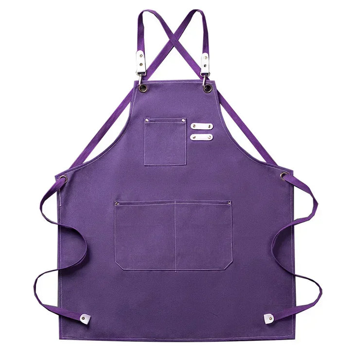 Unisex Lightweight Canvas Apron — Durable Fabric Construction