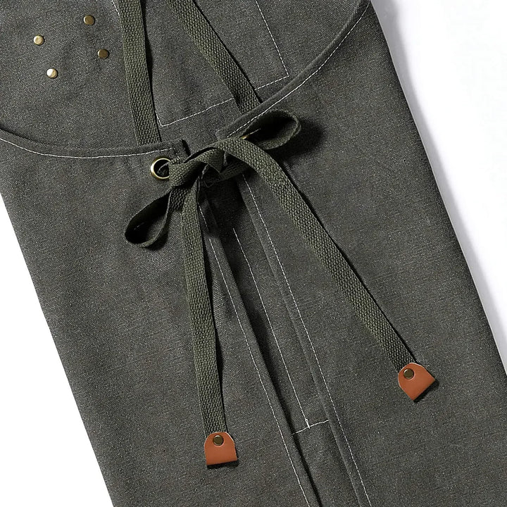 Unisex Lightweight Canvas Apron — Durable Fabric Construction