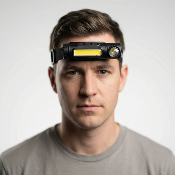 Unisex USB Rechargeable LED Headlamp