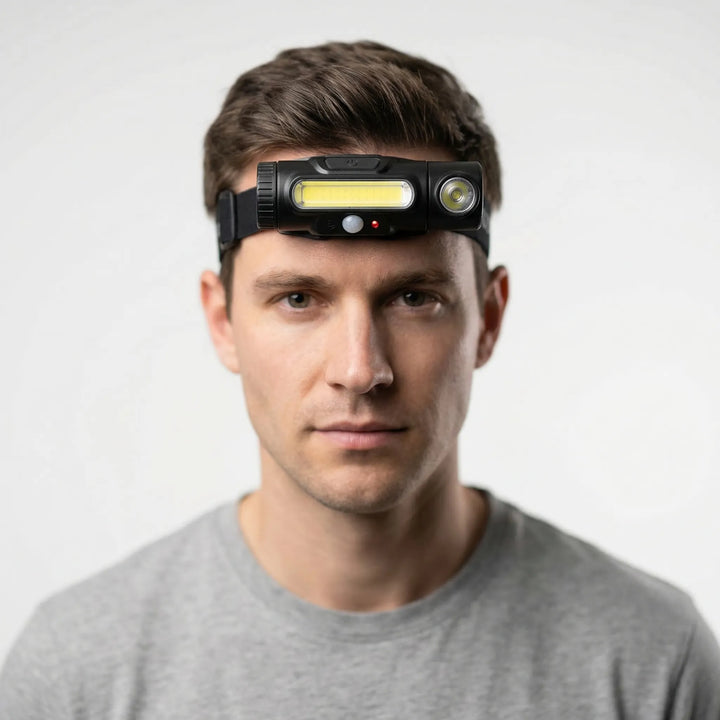 Unisex USB Rechargeable LED Headlamp