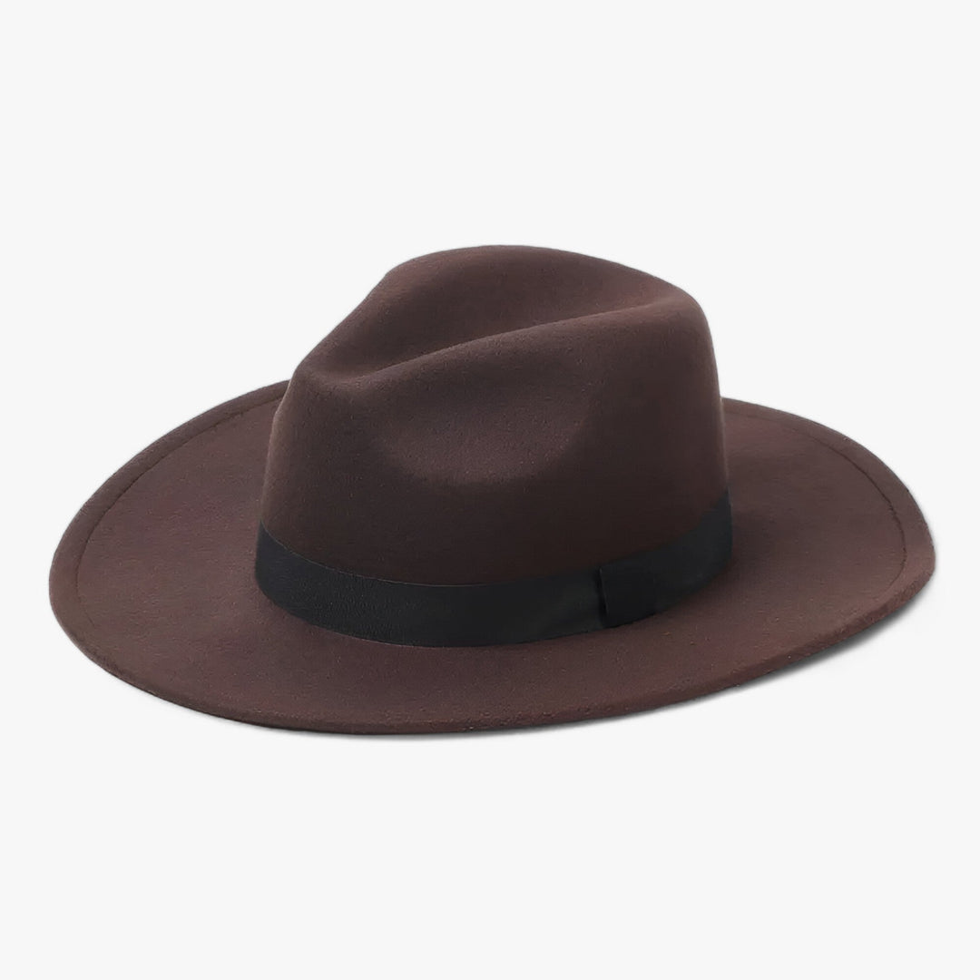 Unisex Vintage Wool Fedora