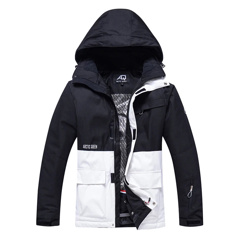 Unisex Waterproof Winter Ski Jacket and Pants Set -30°C Warmth
