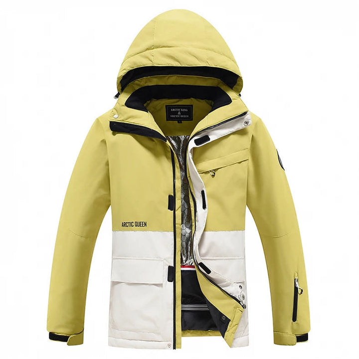 Unisex Waterproof Winter Ski Jacket and Pants Set -30°C Warmth