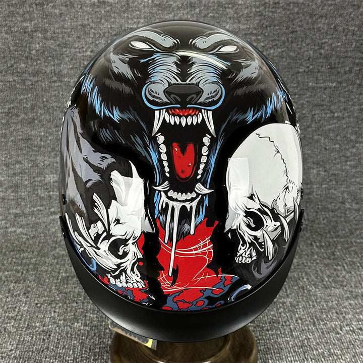 Urban Chopper Helmet with Minimalist Design