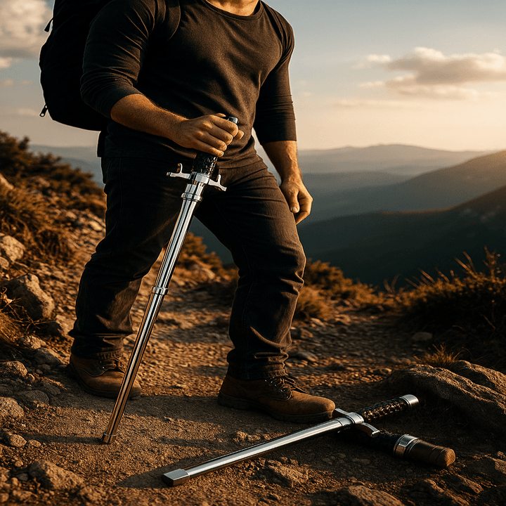 URBANGUARD PRO – Adjustable Hiking Stick Stable &amp; Secure