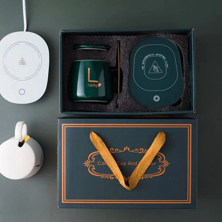 USB Mug Warmer Gift Set