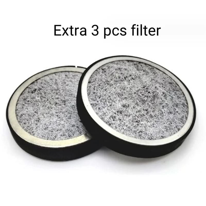 USB-Powered Ashtray with HEPA Filter &amp; Ionizer