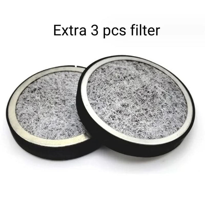 USB-Powered Ashtray with HEPA Filter &amp; Ionizer