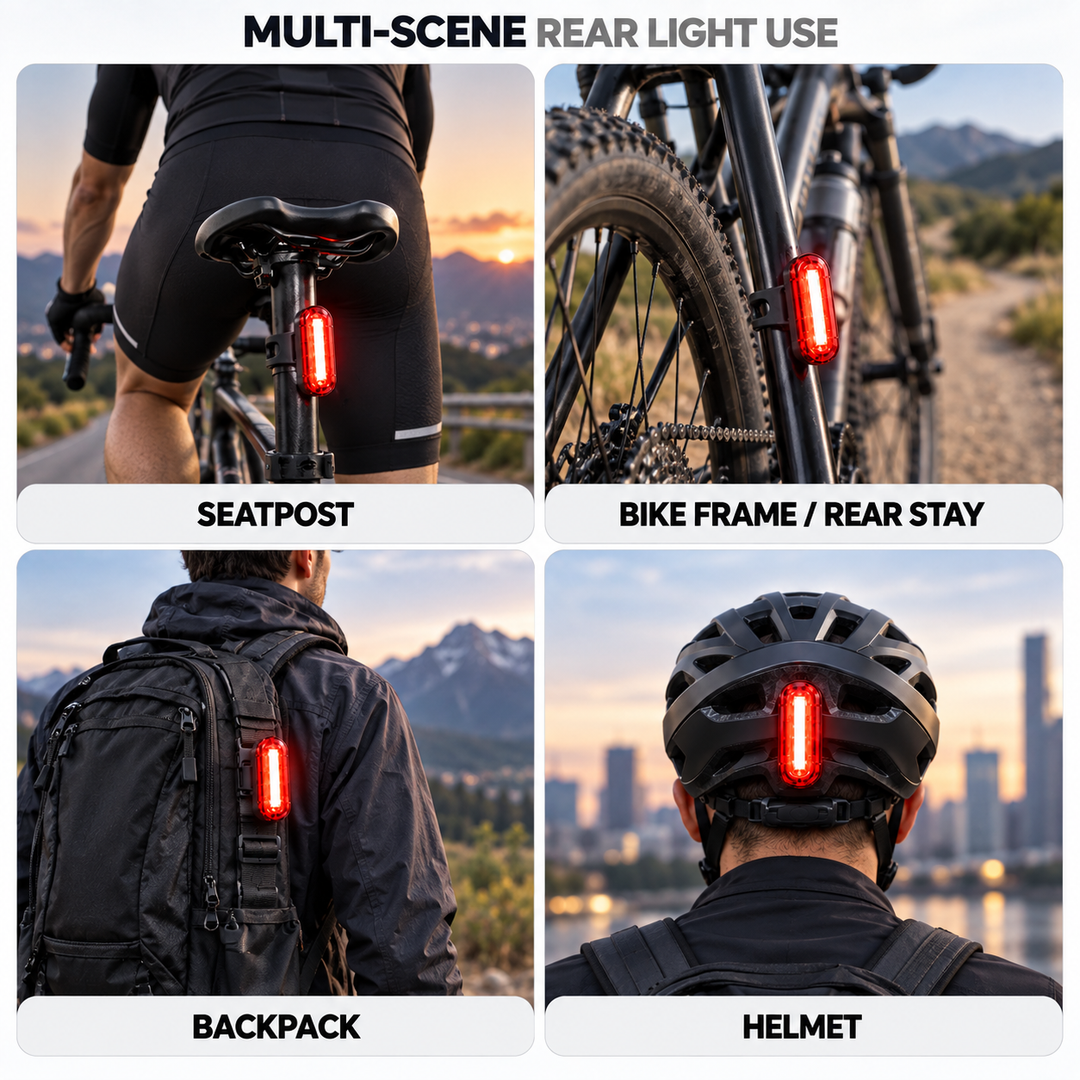 USB Rechargeable Bicycle Lights