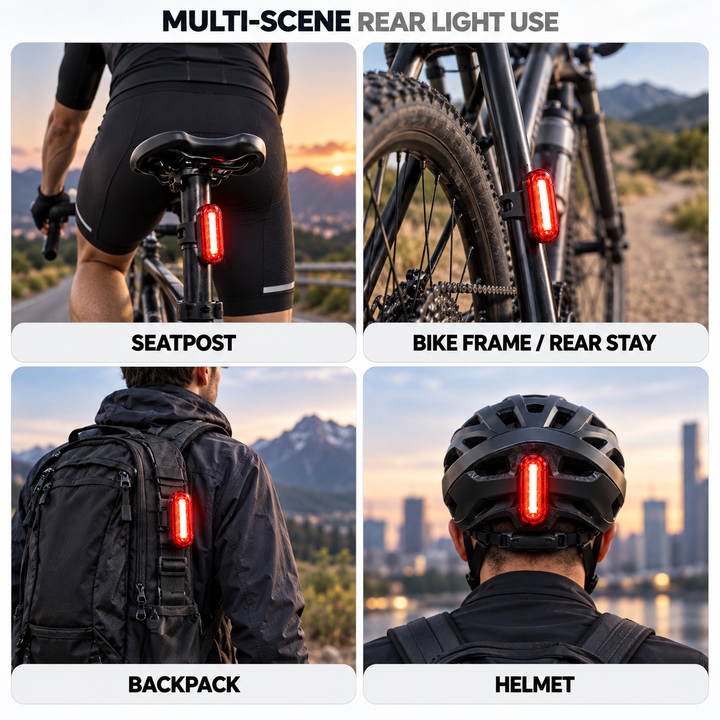 USB Rechargeable Bicycle Lights