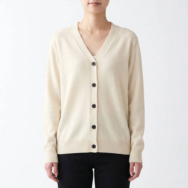 V-Neck Buttoned Cardigan
