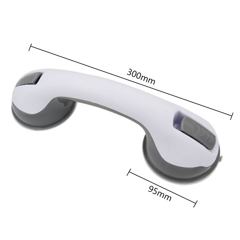 Vacuum Suction Cup Grab Bar – Non-Slip, for Bathroom, Shower and Toilet