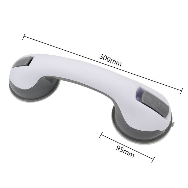 Vacuum Suction Cup Grab Bar – Non-Slip, for Bathroom, Shower and Toilet