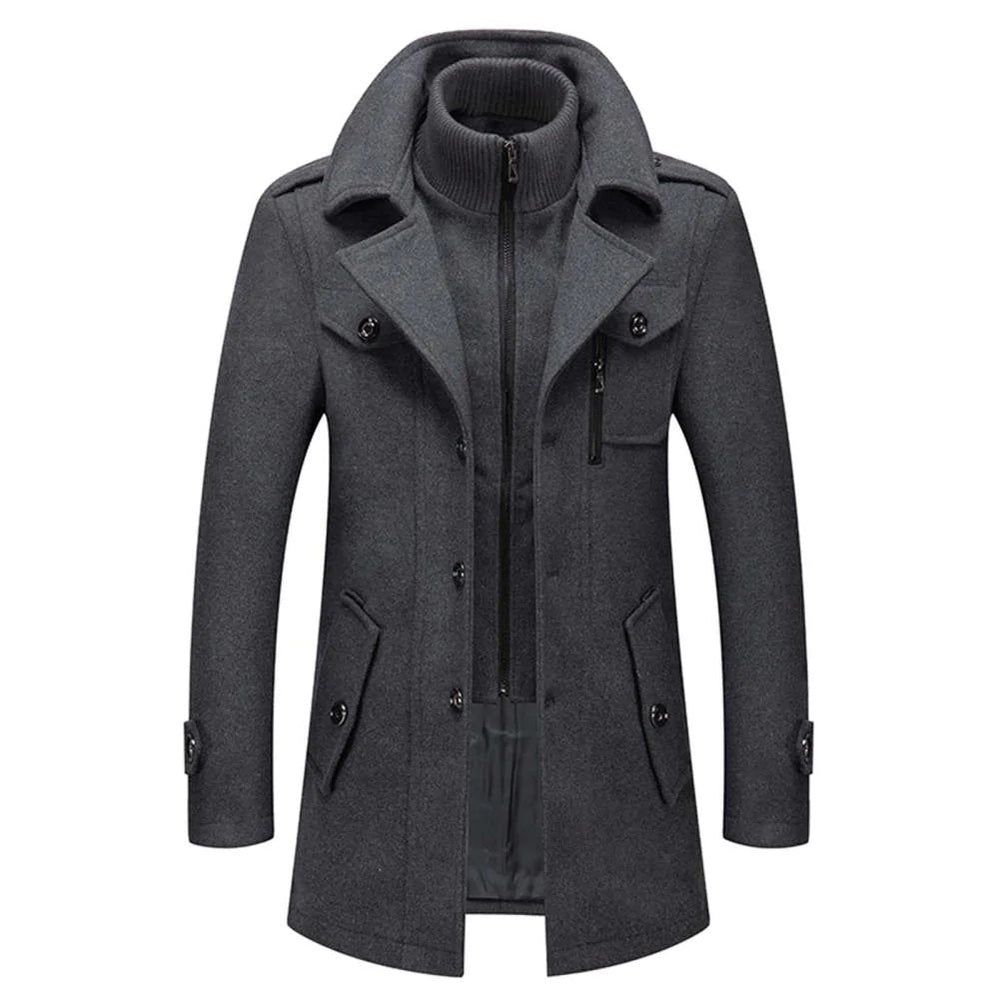 Versatile Coat with Modern Masculine Style