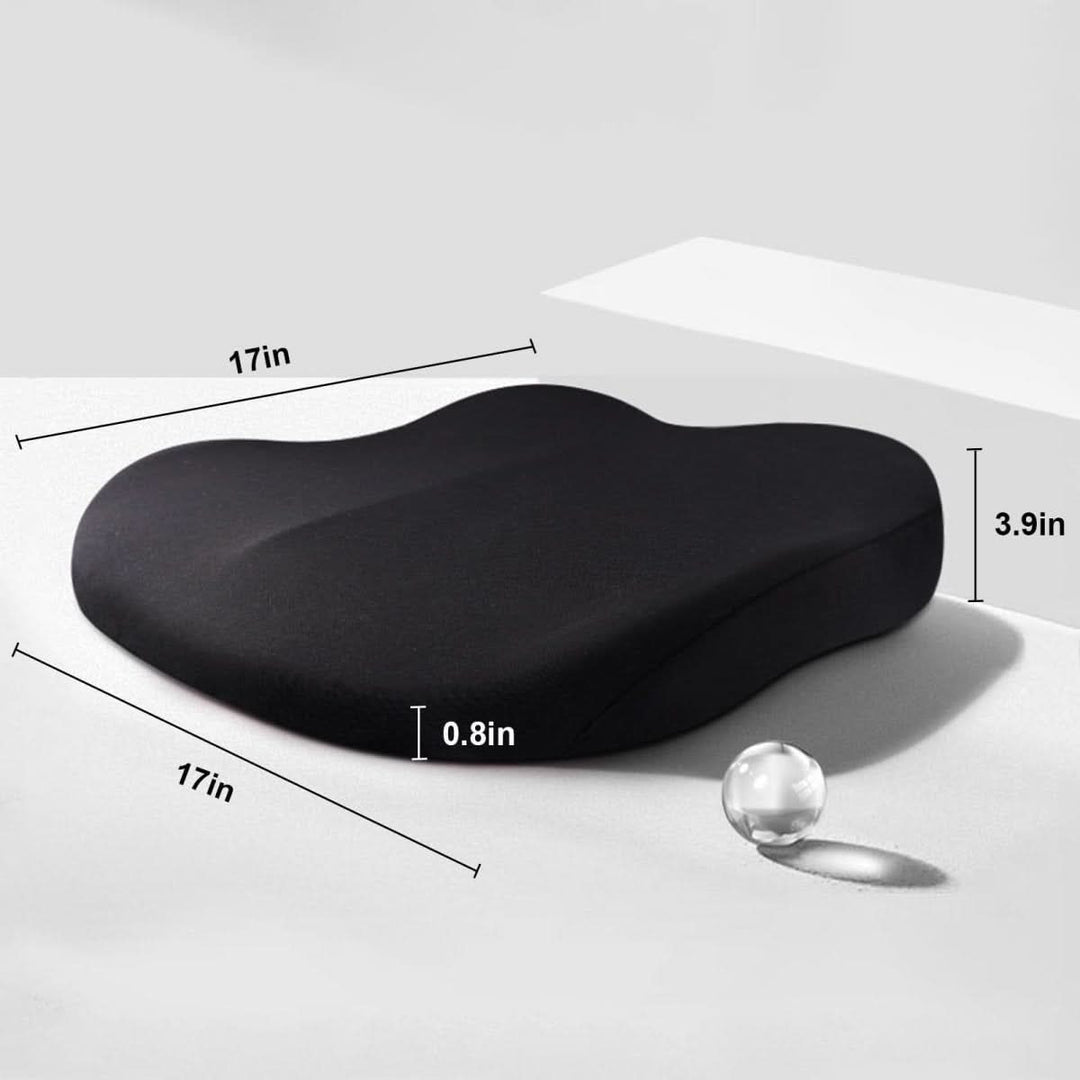 VIEWBOOST – Ergonomic Car Seat Cushion for Better Visibility and Comfort