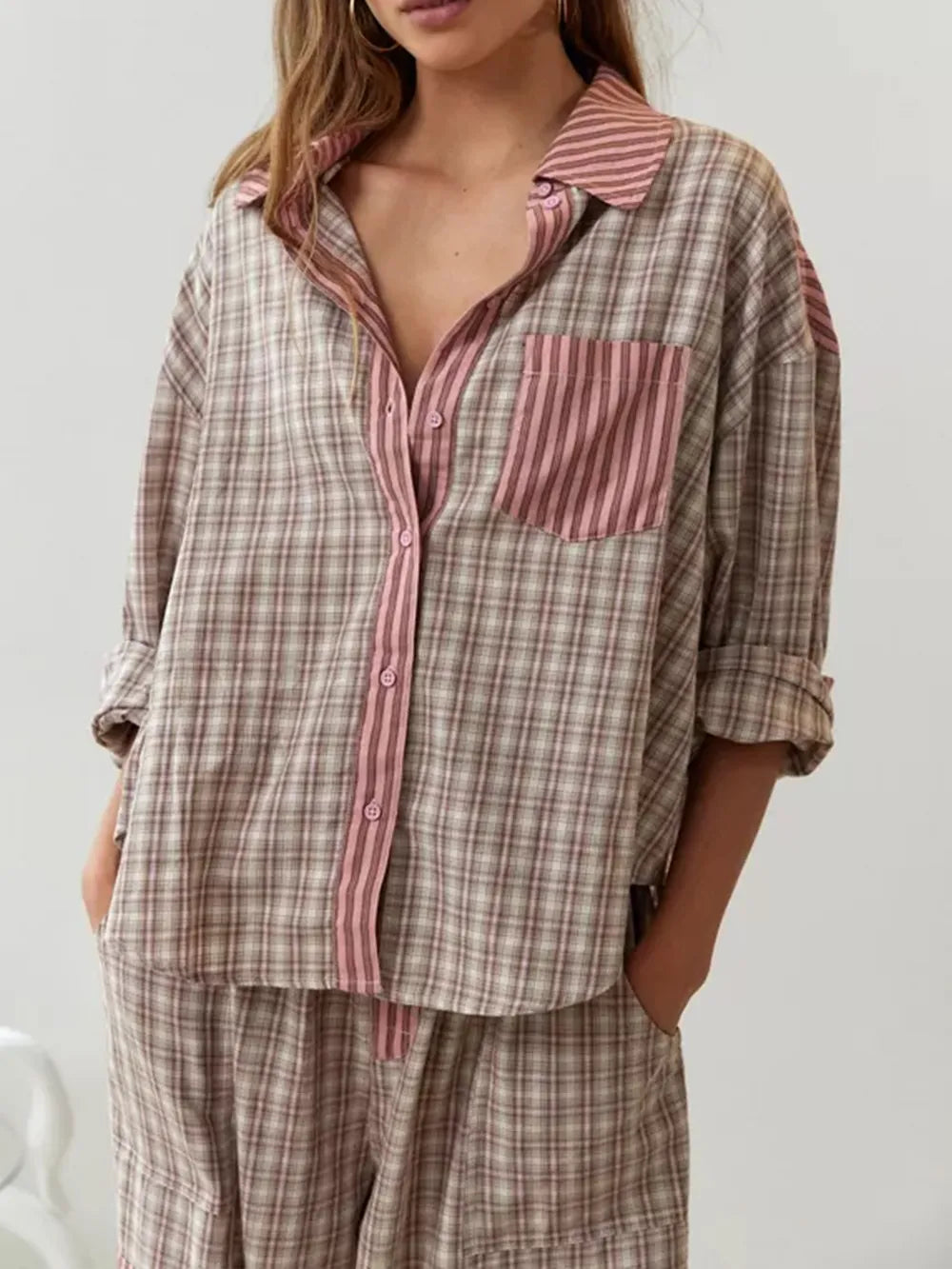 Viktoria - 2-piece Casual Pajama Set