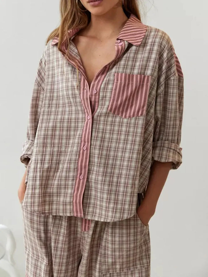 Viktoria - 2-piece Casual Pajama Set