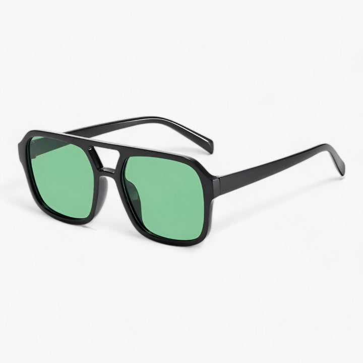 Vintage Square Sunglasses with UV400 Protection