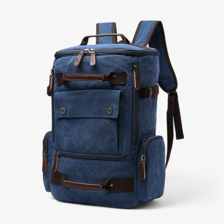 VINTAGECANVAS Backpack – Stylish &amp; Functional with Laptop Compartment for Everyday Use &amp; Adventure