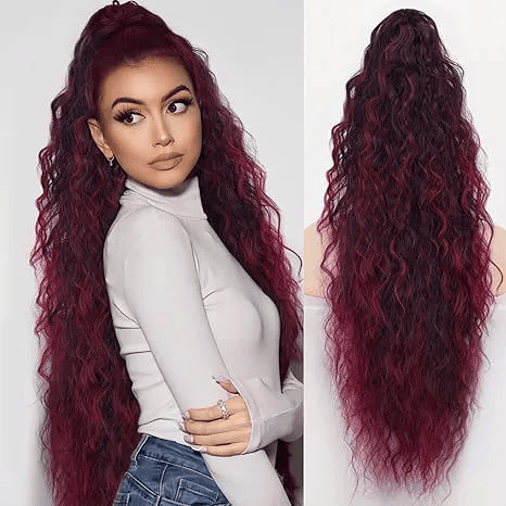 Voluminous Drawstring Ponytail Extension