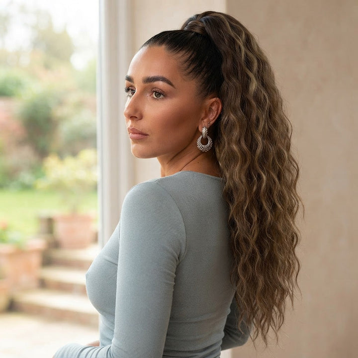 Voluminous Drawstring Ponytail Extension