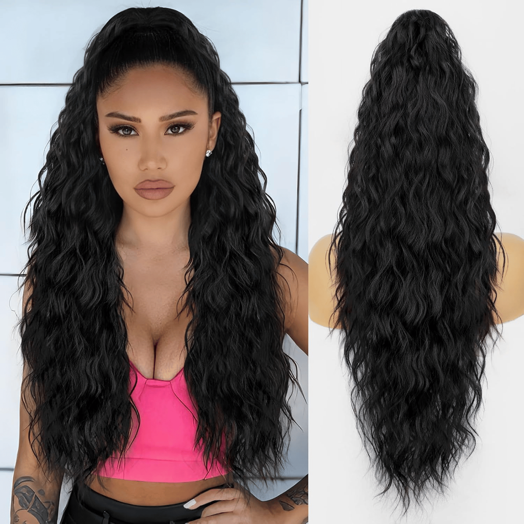 Voluminous Drawstring Ponytail Extension