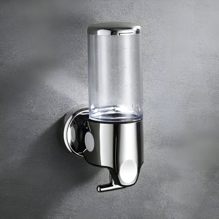 Sleek Wall-Mounted Brass Soap Dispenser – Suitable for Bathroom and Kitchen