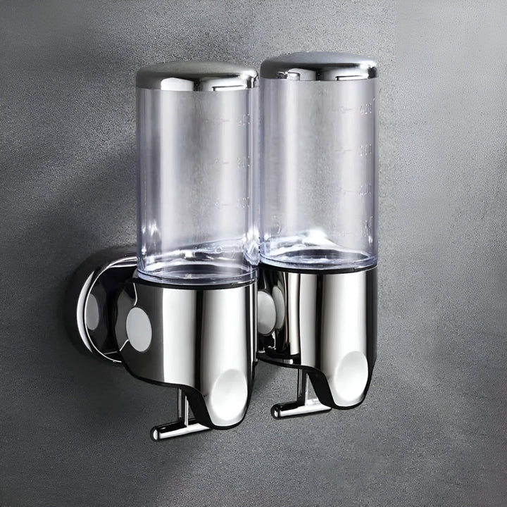 Sleek Wall-Mounted Brass Soap Dispenser – Suitable for Bathroom and Kitchen