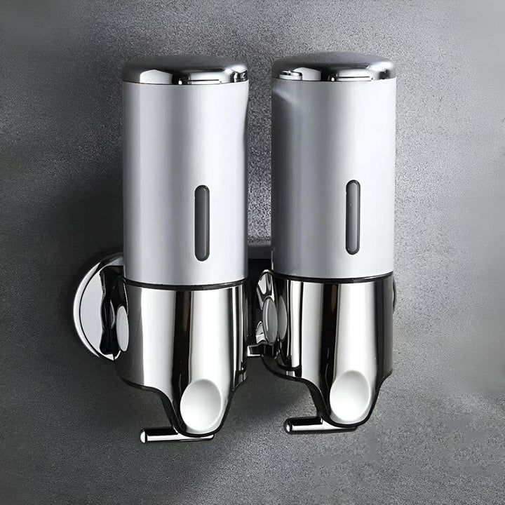 Sleek Wall-Mounted Brass Soap Dispenser – Suitable for Bathroom and Kitchen