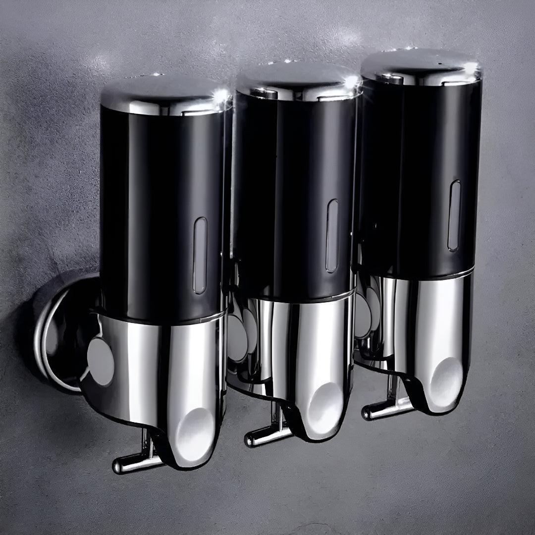 Sleek Wall-Mounted Brass Soap Dispenser – Suitable for Bathroom and Kitchen