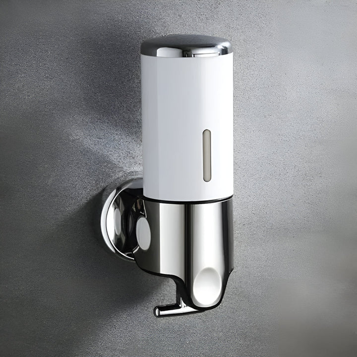 Sleek Wall-Mounted Brass Soap Dispenser – Suitable for Bathroom and Kitchen