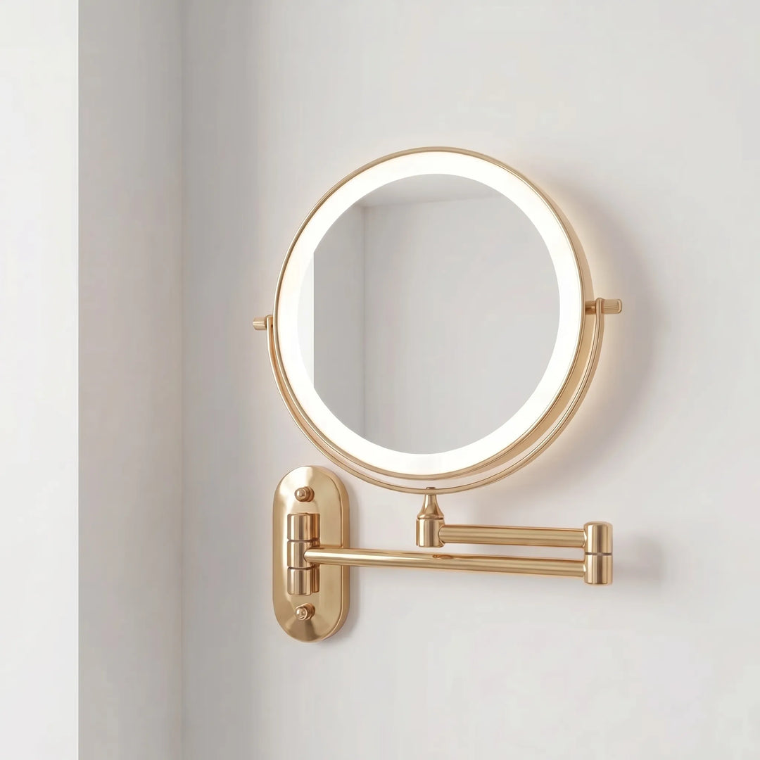 Wall-Mounted Extendable Mirror
