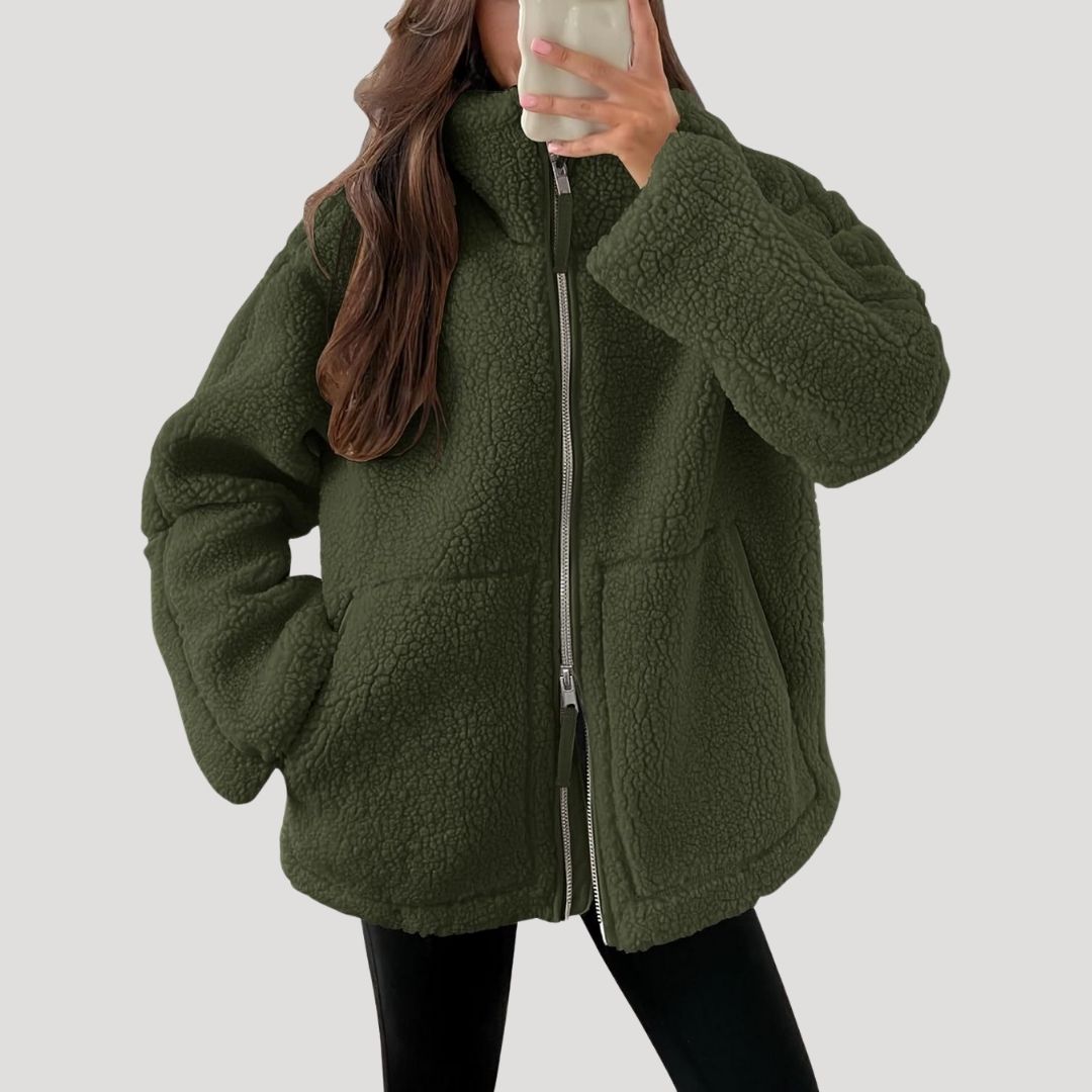 Warm, Soft and Comfortable Teddy Fleece Jacket