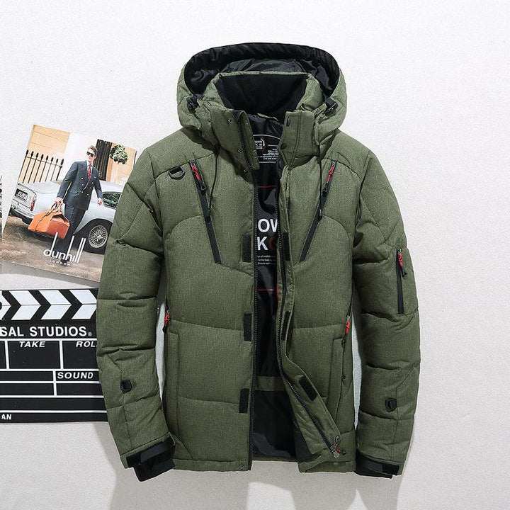 Warm Thick Hooded Puffer Jacket
