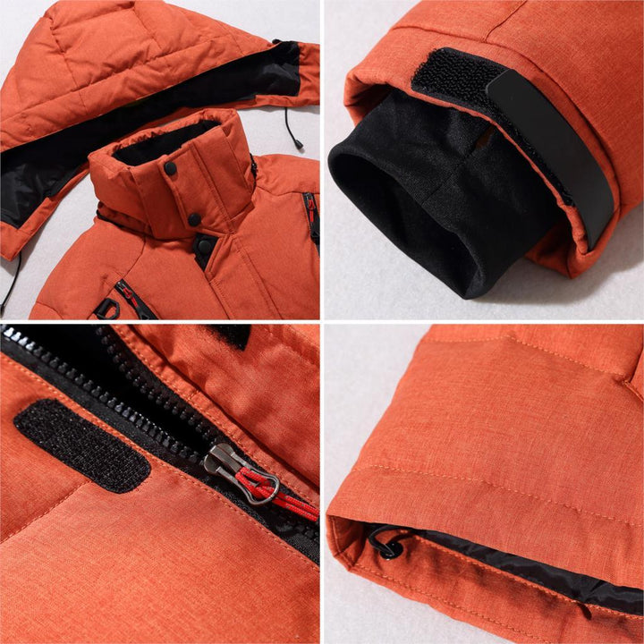 Warm Thick Hooded Puffer Jacket
